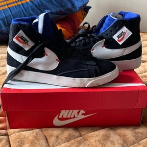 Black and white zipper blazer mid rebel